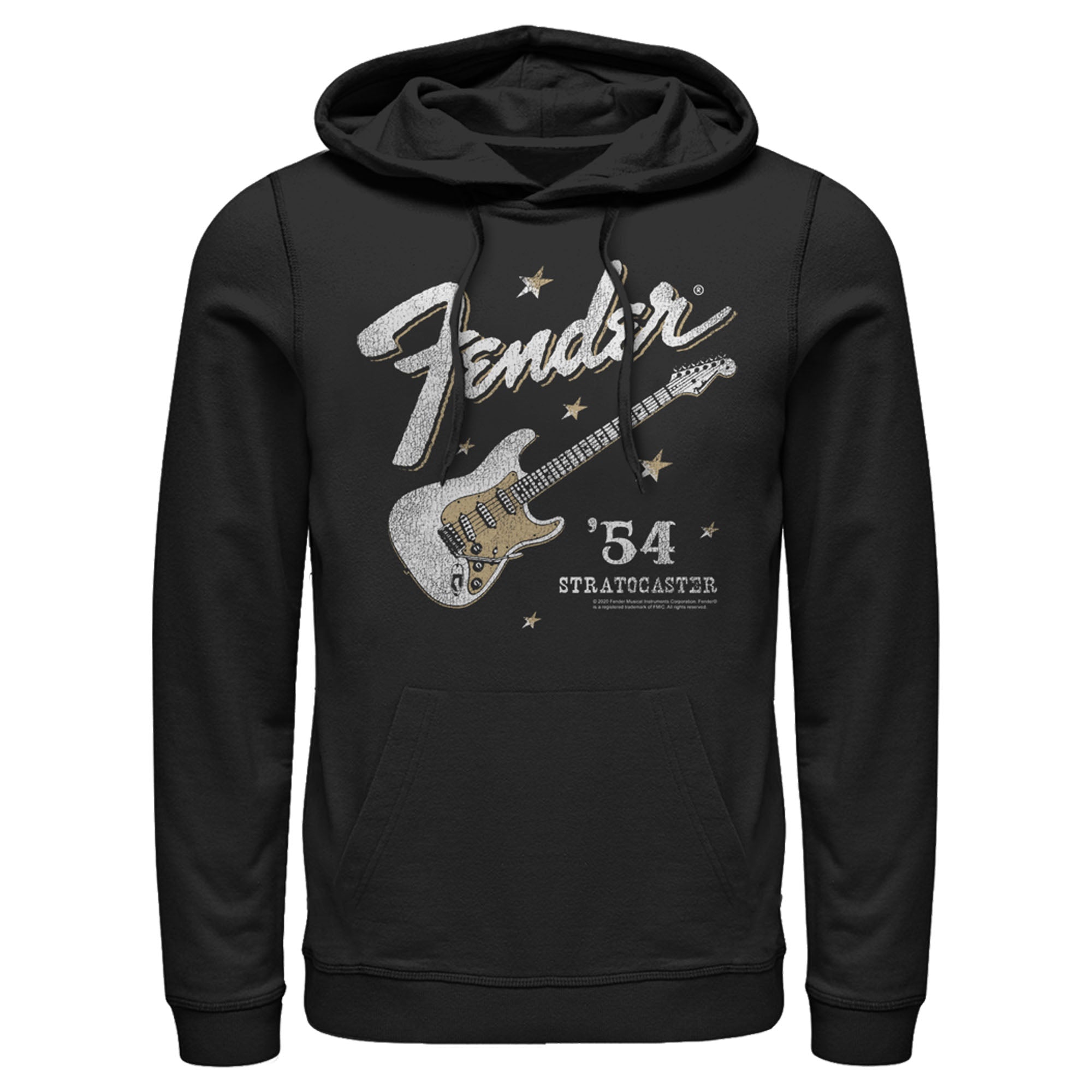 Fender Men’S 54 Stratocaster  Pull Over Hoodie