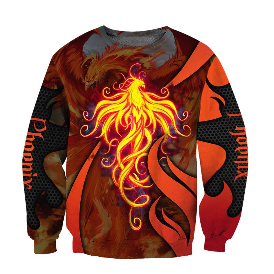 Phoenix Power 3D All Over Printed Sweatshirt by SUN AM180501