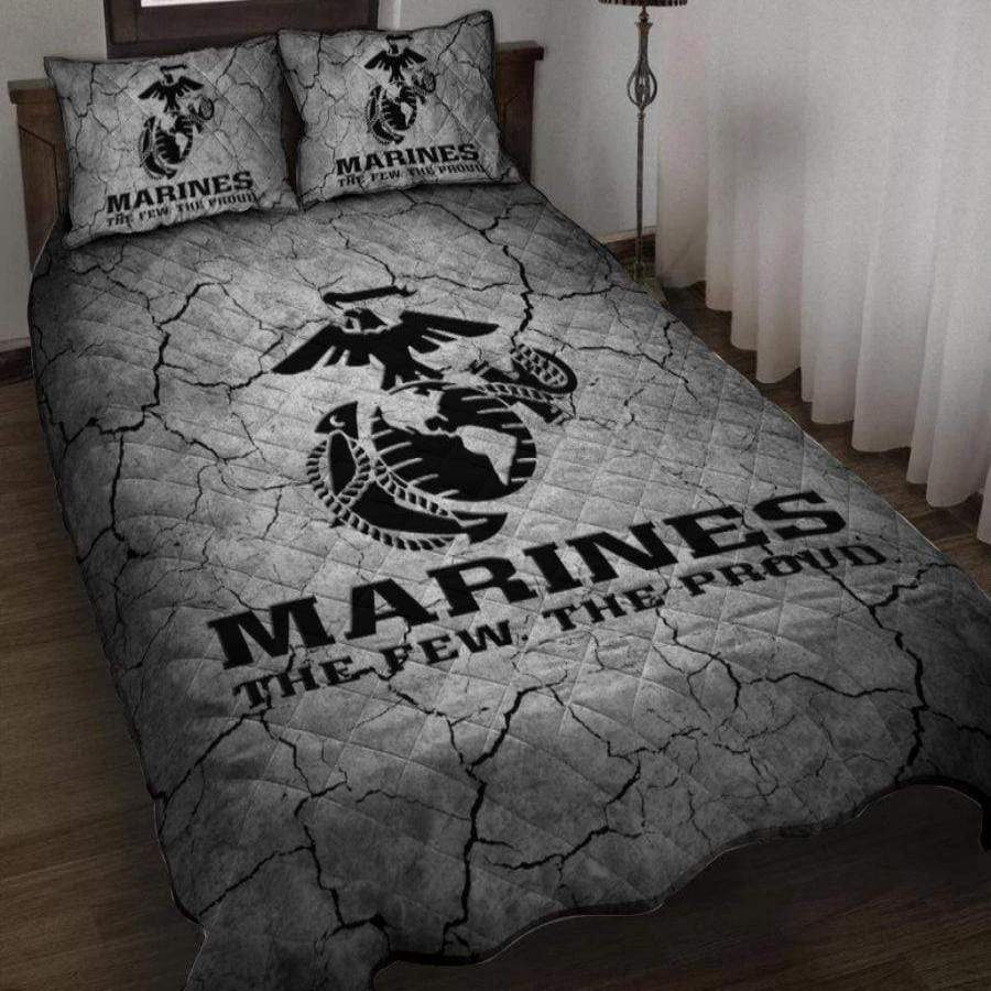 US Marine Corps Quilt Bedding Set Quilt Bed Set