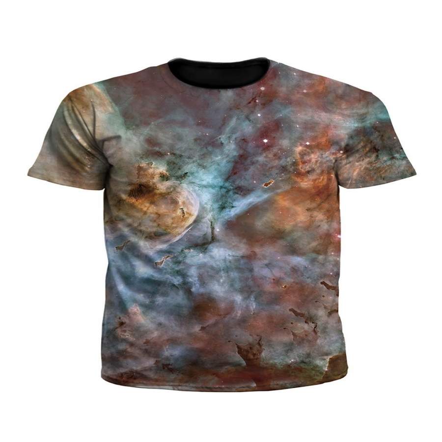 Abstracted Nebula   Men/Women 3D All-Over Print Tshirt