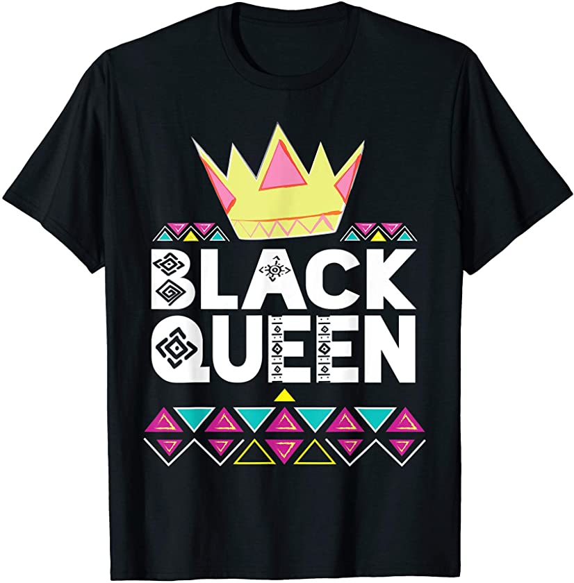 Black Queen Shirt Black History Month Shirt for Women Girls