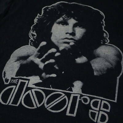 80s The Doors Vintage T-shirt Things At That Time Real Thing Band Rock Jim 3745