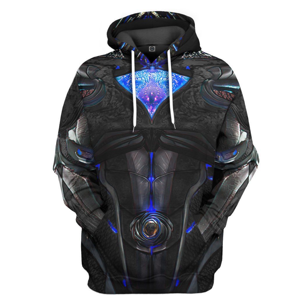 Casespring 3D Black Power Ranger 2017 Custom Hoodie Apparel