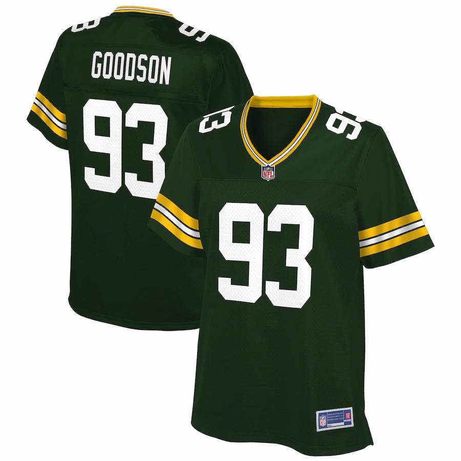 Bj Goodson Green Bay Packers NFL Pro Line Womens Player Jersey – Green