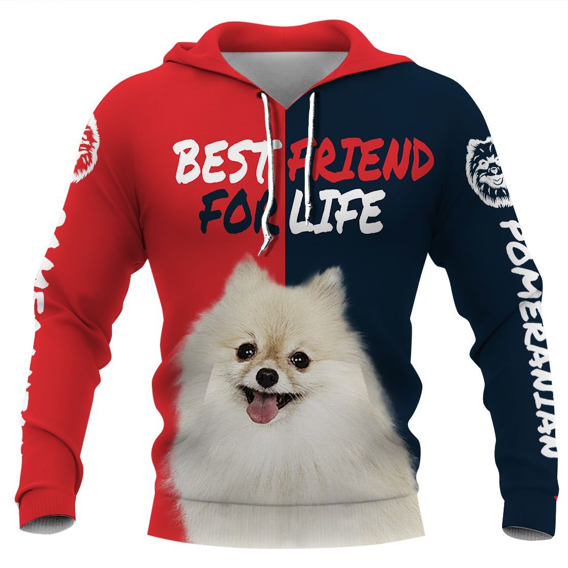 Pomeranian Best Friend 3D Full Printing