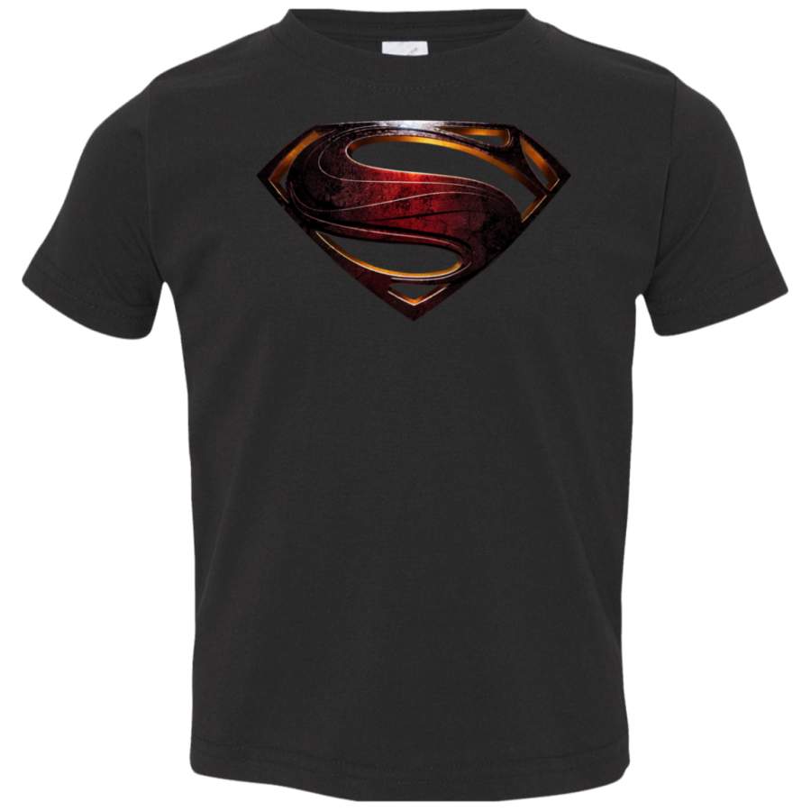 Superman S-Shield 3321 Rabbit Skins Toddler Jersey T-Shirt