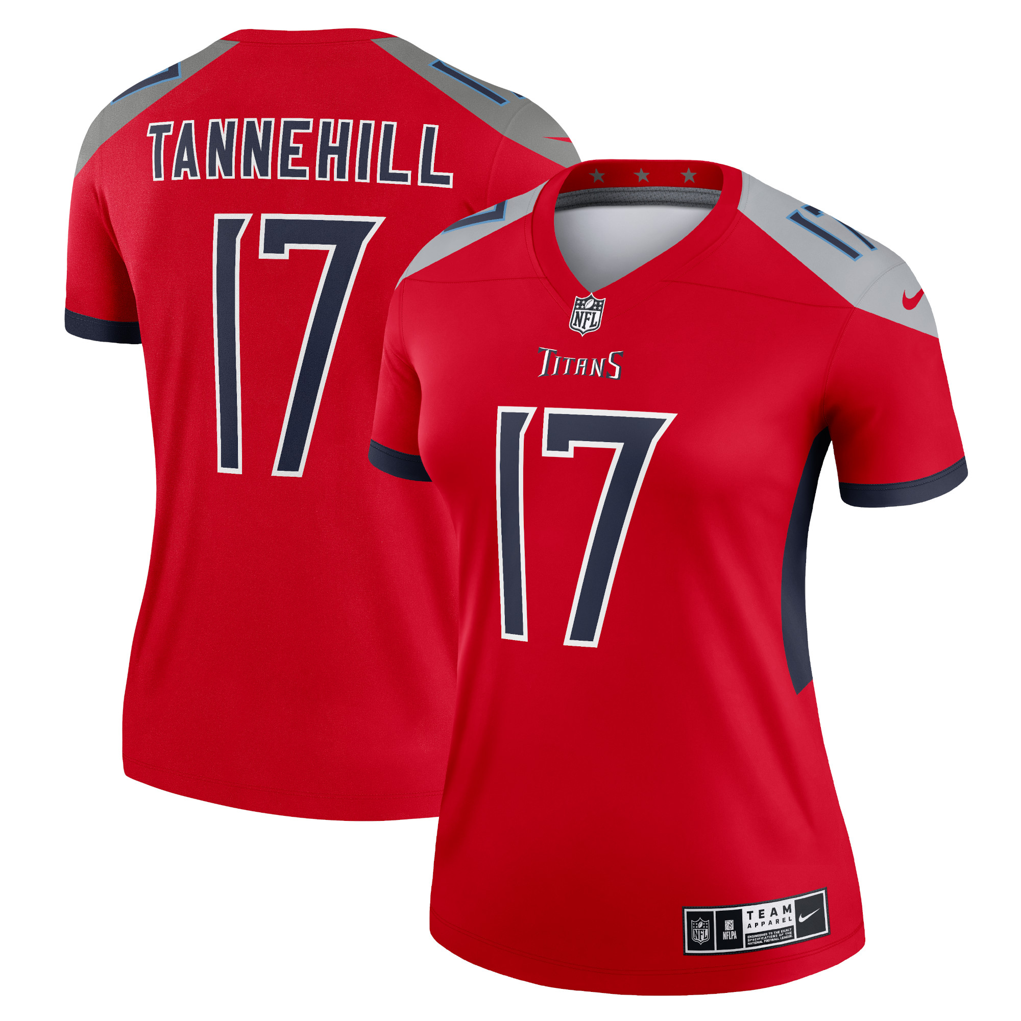 Ryan Tannehill Tennessee Titans Women's Inverted Legend Jersey – Red