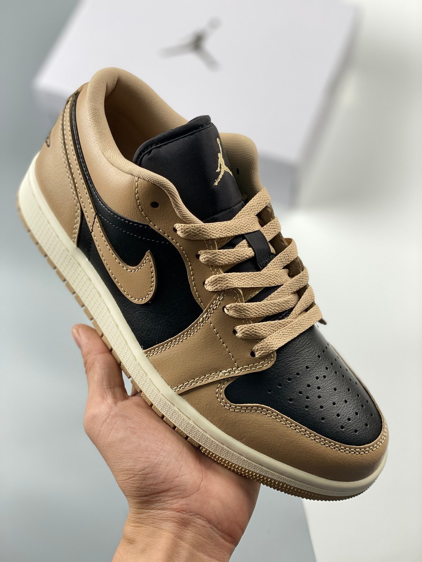 JD 1 Low Vachetta Tan DesertSailBlack 600904