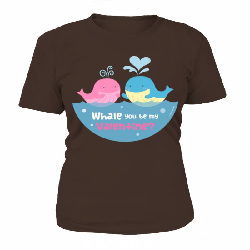 Be My Valentine Whale Pun T shirts C-FLY5Z