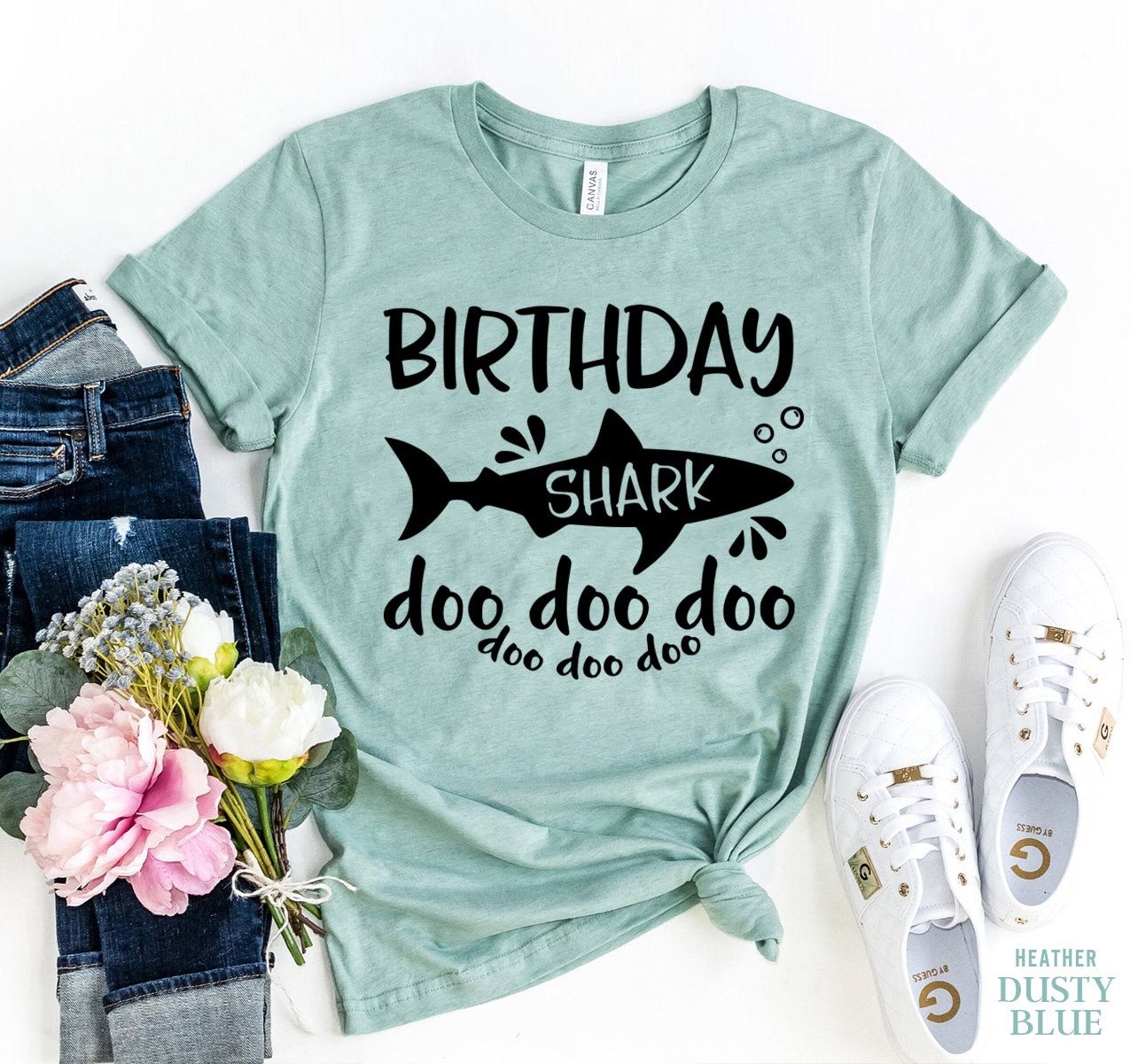 Birthday Shark Shirt, Cool Birthday Shirt, Happy Birthday Shirt, Women’S Birthday Present, Its My Birthday Tee, Doo Doo Shirts, Gift For Her