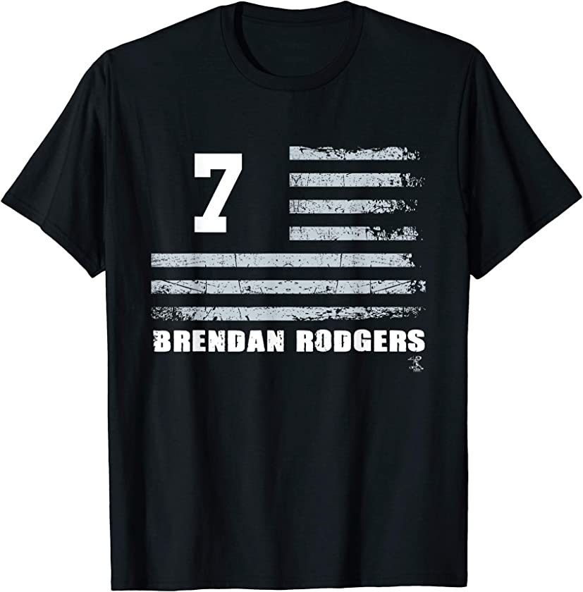 Brendan Rodgers Vintage Flag Gameday T-Shirt