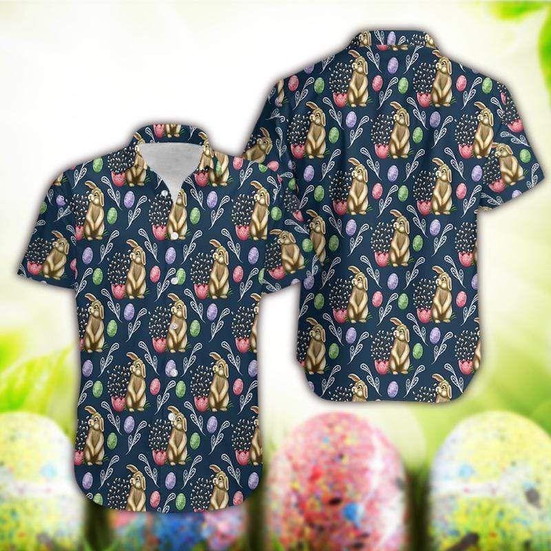 Beach Shirt Shop From 1000 Unique Hawaiian Aloha Shirts Happy Easter Day Bunny Pattern 1103Dh