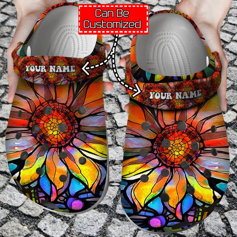 Colorful – Flower Clog Shoes For Men And Women