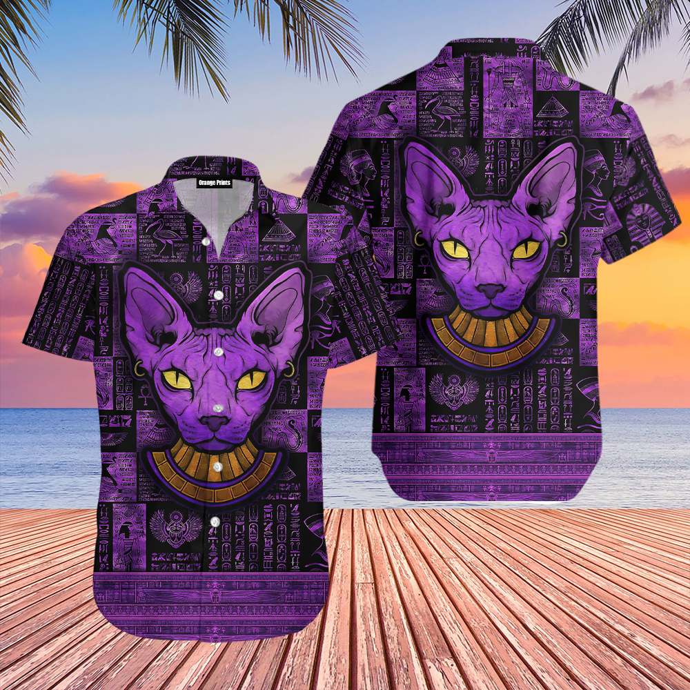 Egyptian Sphynx Aloha Hawaii Shirts For Men And Women Ha50058