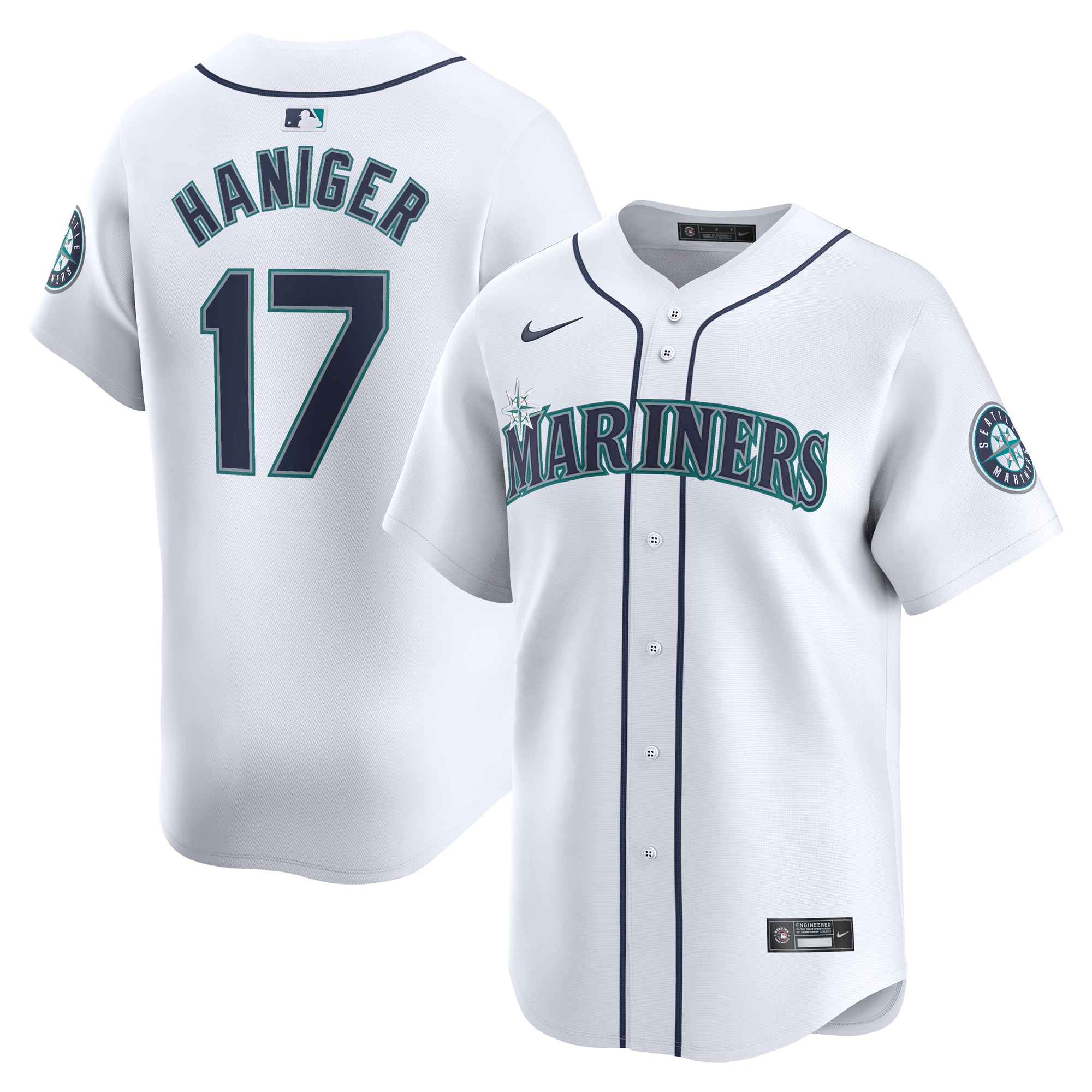 Mitch Haniger Seattle Mariners Home Limited Player Jersey – White