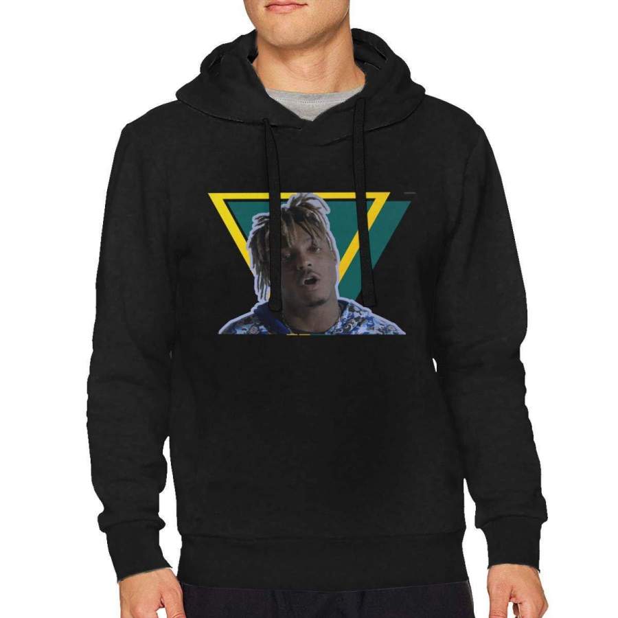 Juice Wrld Hoodie –  Unisex Hoodie Juice WRLD Graphic Printed Hooded Sweatshirt Top Black