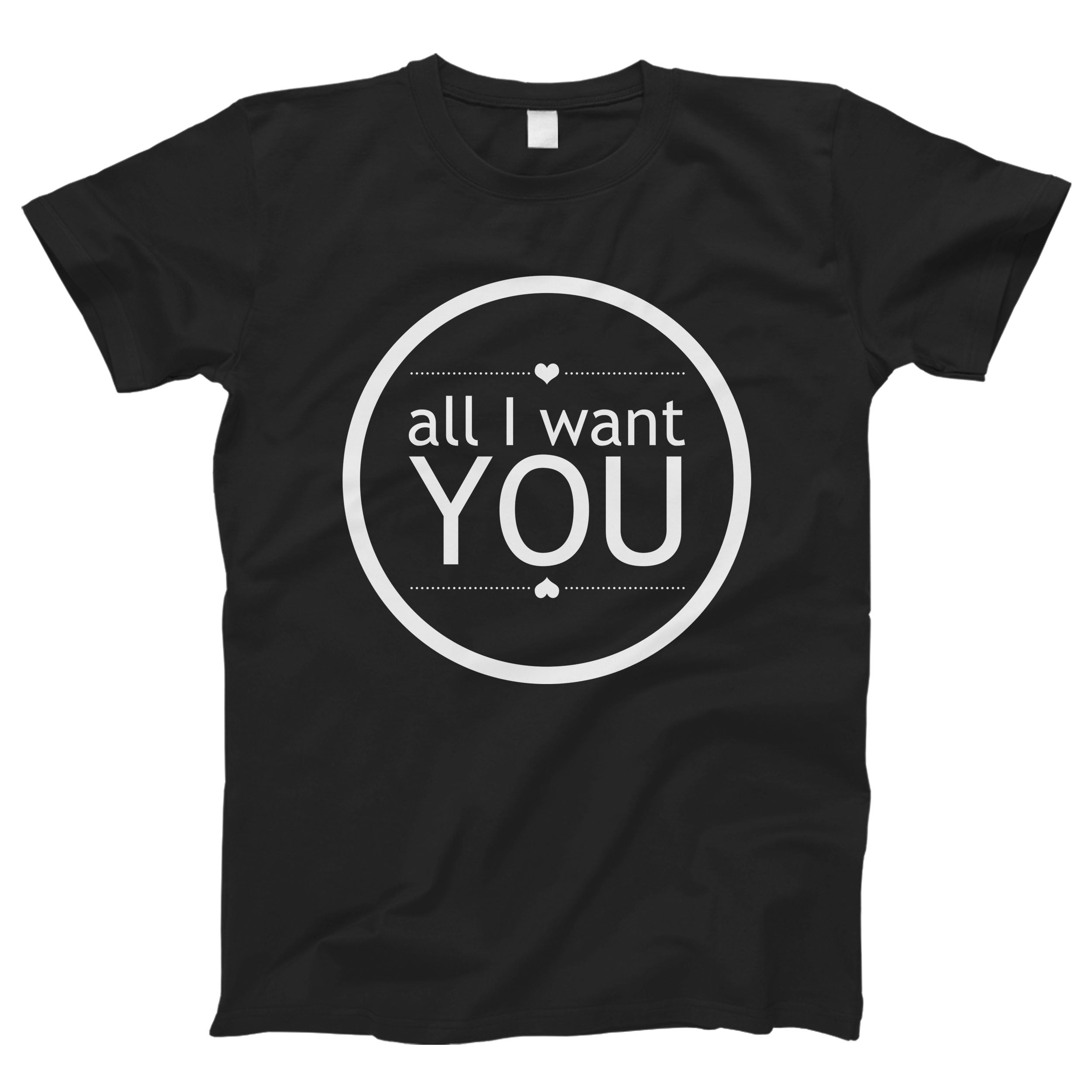 All I Want Is You U2 Lyrics Man’s Tee T-Shirt