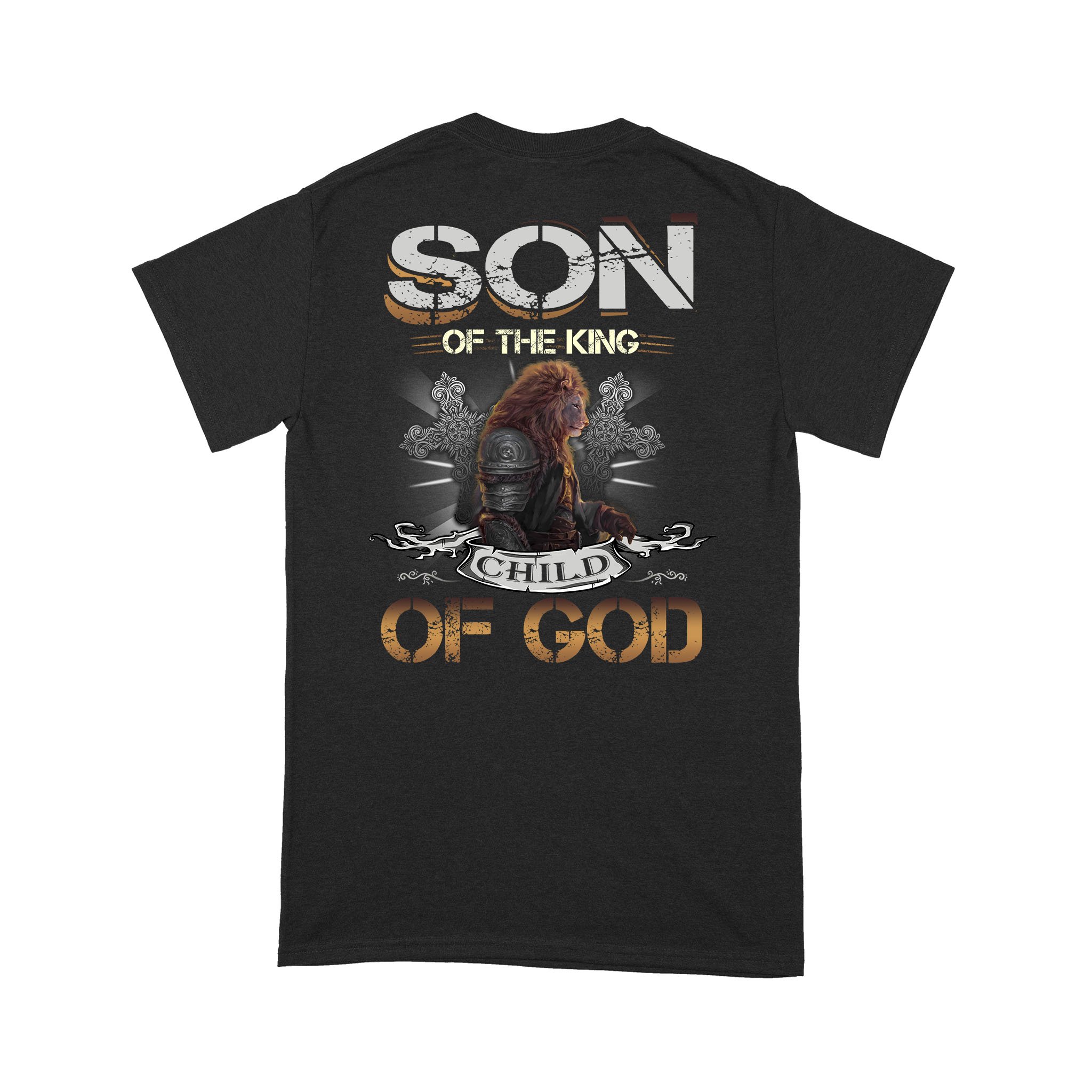 Awesome Family Gift – God – Lion – Son Of The King, Child Of God T-shirt