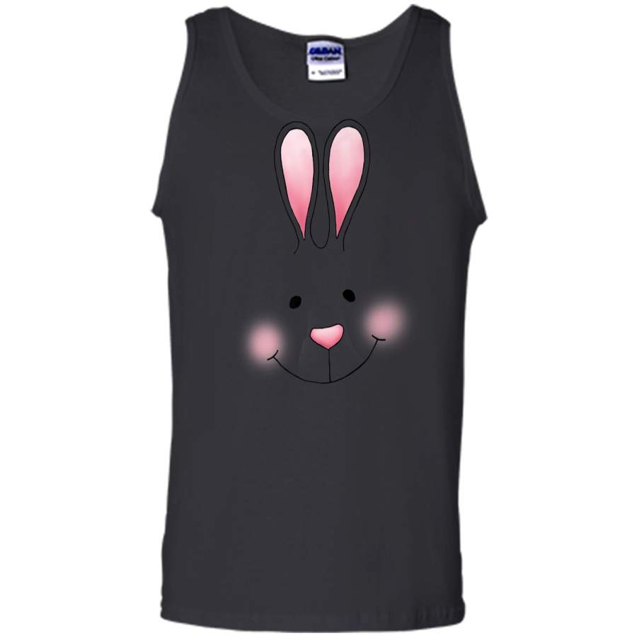 Bunny Face Cute Easter T-Shirt Tank Top