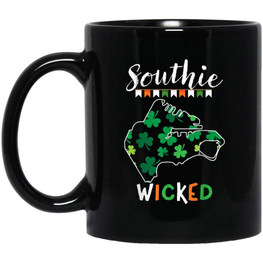 Vintage Southie Mug South Boston St Patricks day gift Mug