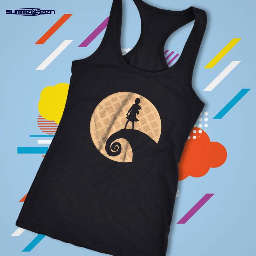 A Nightmare Before Stranger Things   Stranger Things Women’S Tank Top Racerback