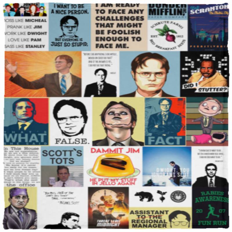 The Office movie blanket