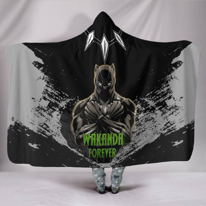 Wakanda Forever Special Hooded Blanket A7