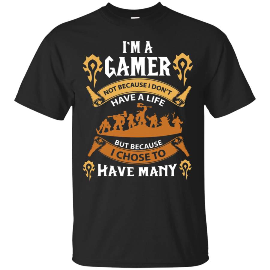 AGR A Gamer Has Many Lives T-Shirt