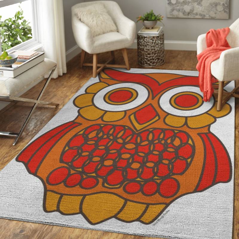 Vintage owl – Animals Area Rug Carpet