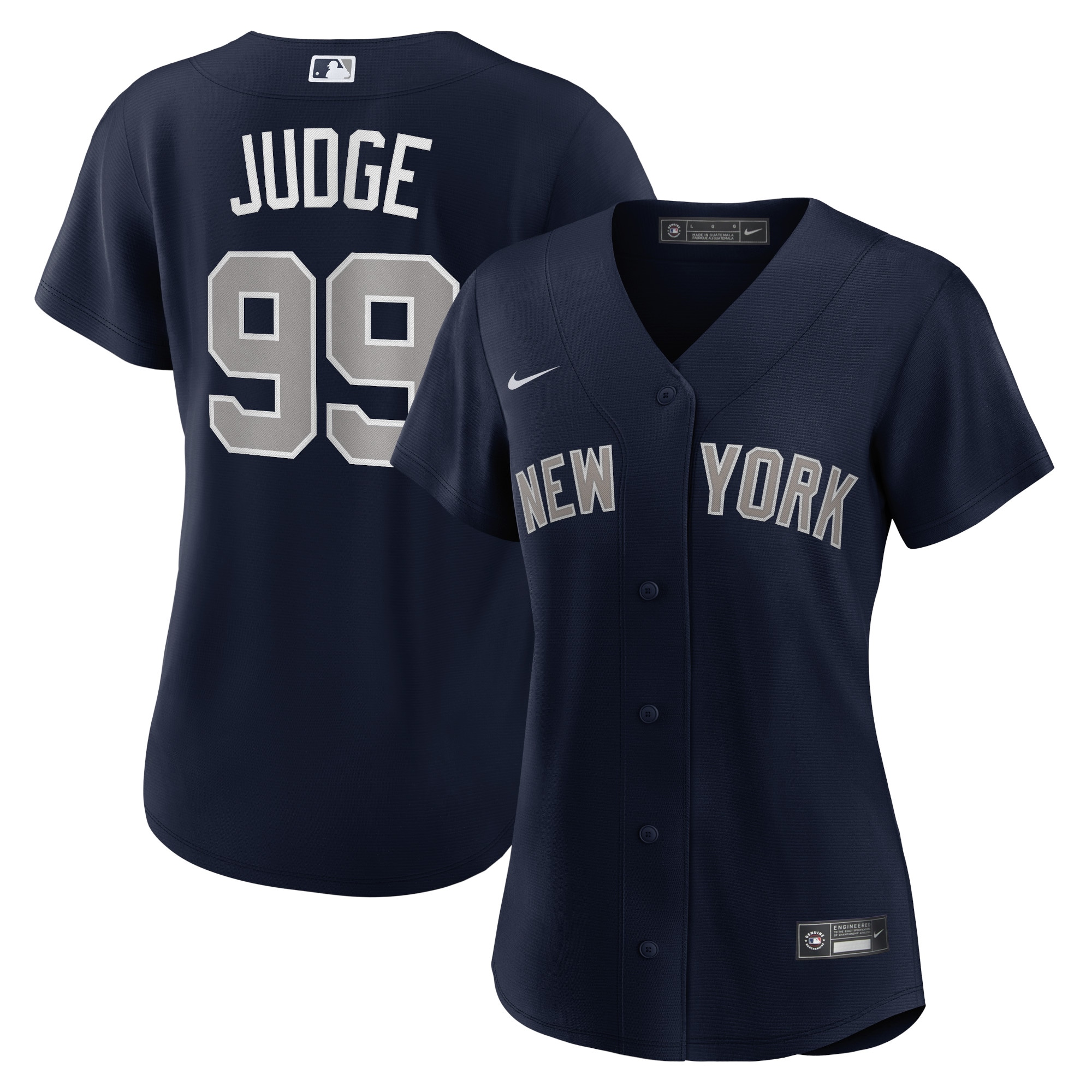 Women’s New York Yankees Aaron Judge Navy Alternate Player Jersey