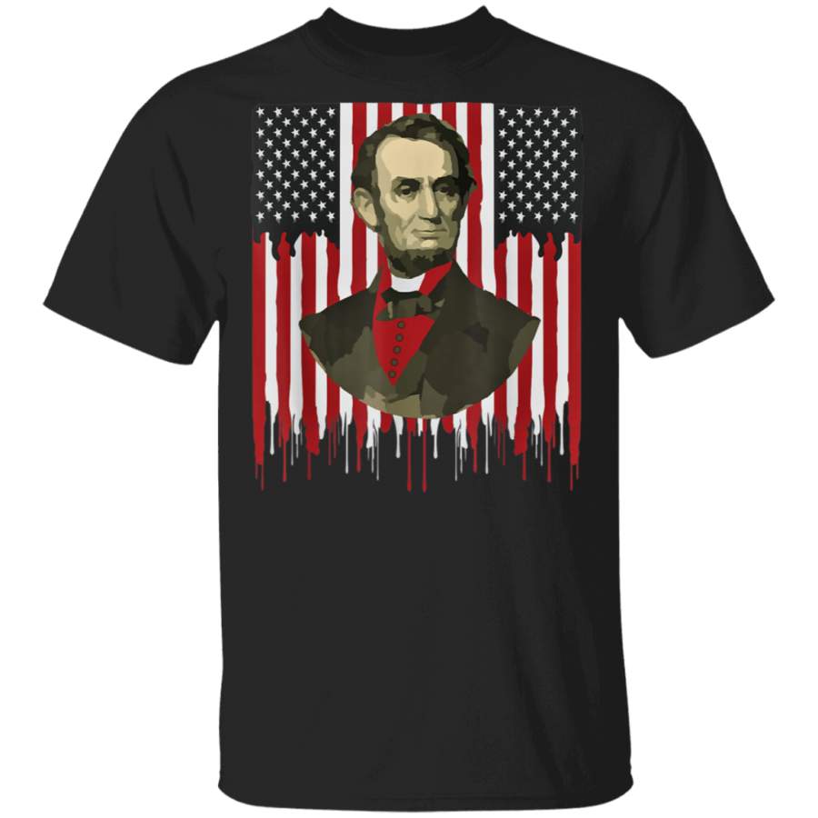 Abraham Abe Lincoln For President American Patriot History TShirt