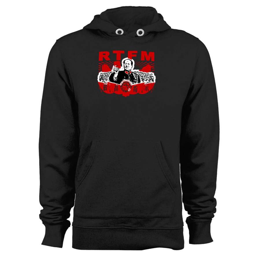 The It Crowd Rtfm Chairman Mao Roy Unisex Hoodie