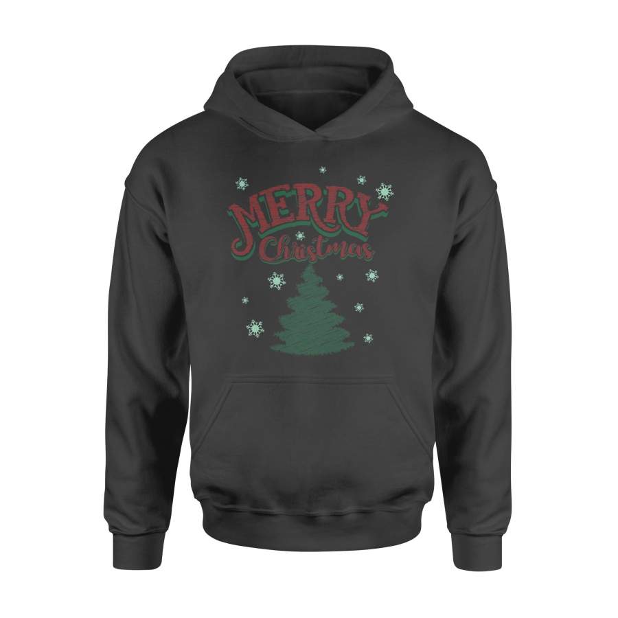 Christmas Gift Idea Christmas Tree And Snow – Standard Hoodie