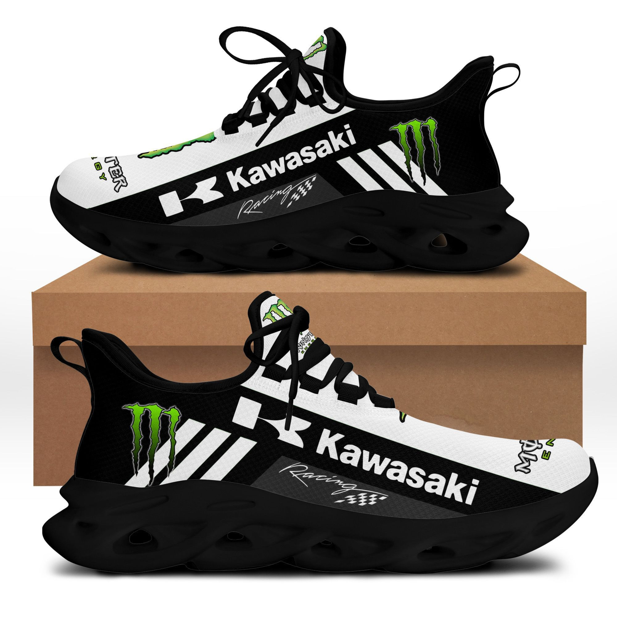 Kawasaki Racing Bs Running Shoes Ver 1 (White) – Klasern Store