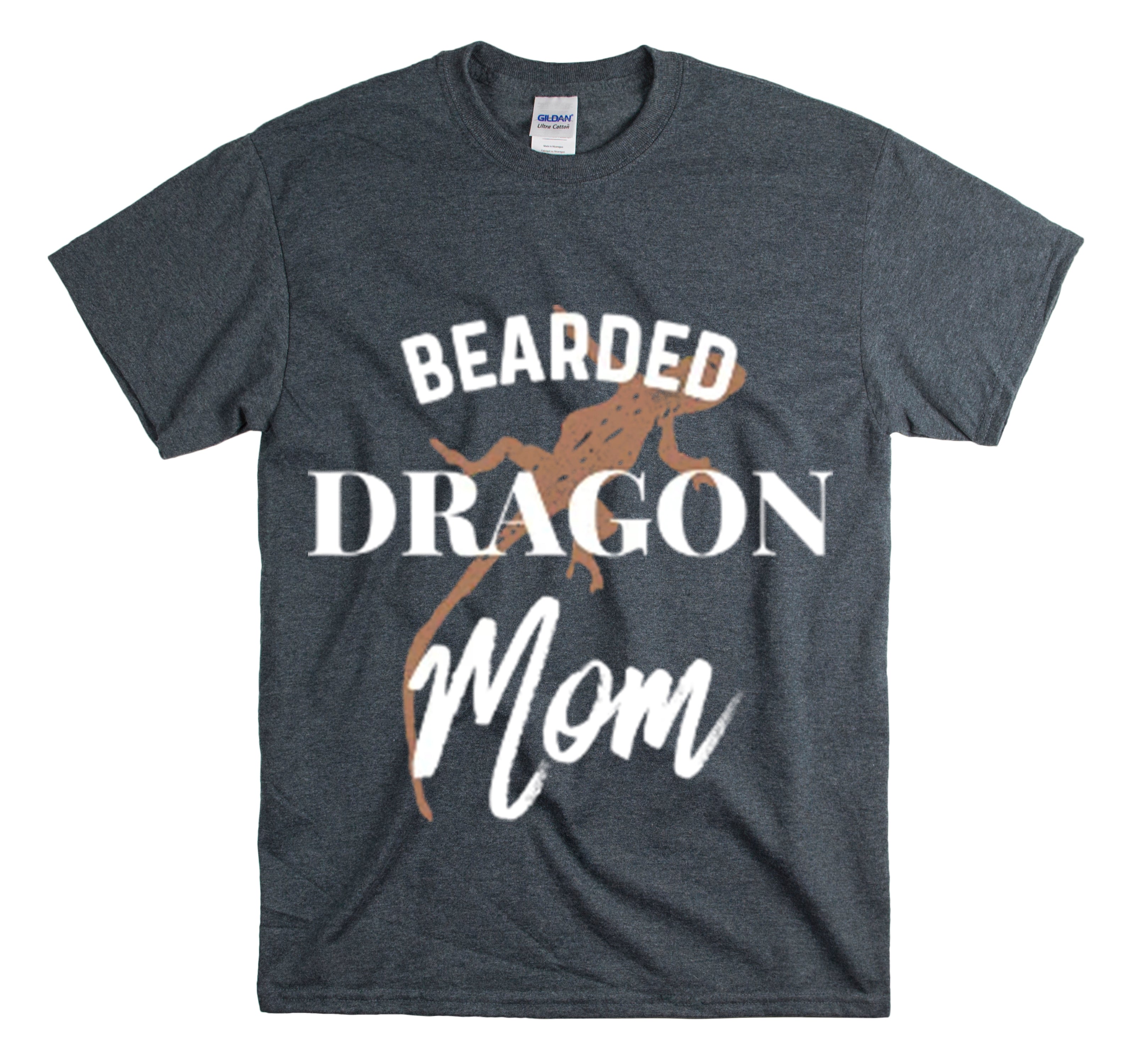 Shirt Funny Bearded Dragon Owner Mom Lizard Reptile Enthusiast T-Shirt Unisex Heavy Cotton Tee