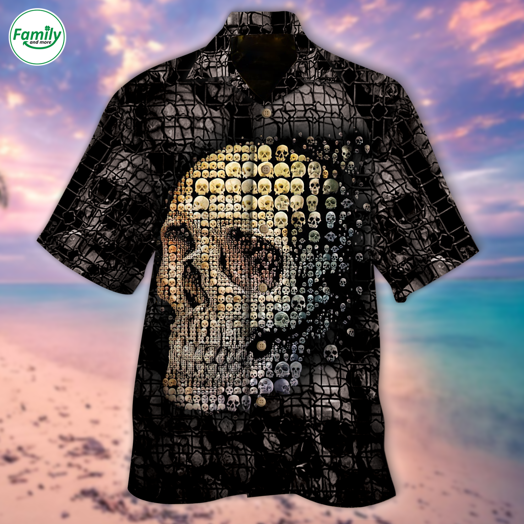 Skull Pieces Hawaii Lover Hawaii Shirt For Men Women Ha46377