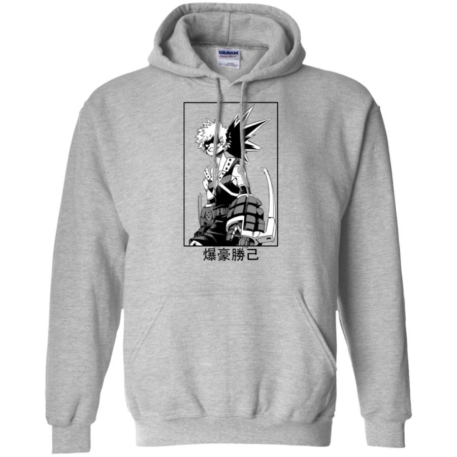 AGR Katsuki Bakugo Gildan Pullover Hoodie