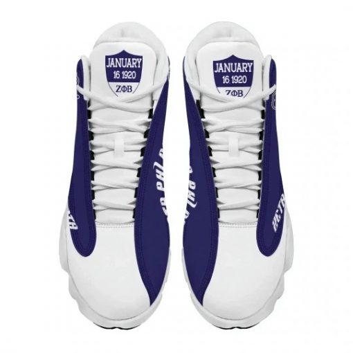 Zeta Phi Beta Hand Sign Style Sneakers