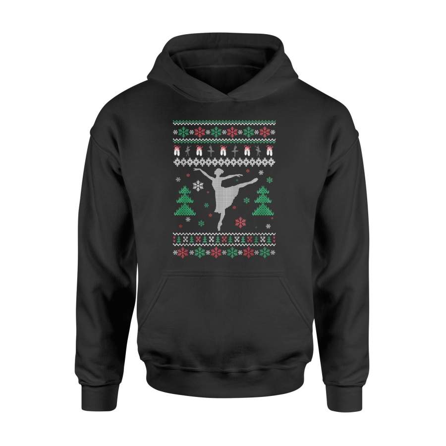 Ballet Dancer Ugly Christmas Sweaters Hoodie