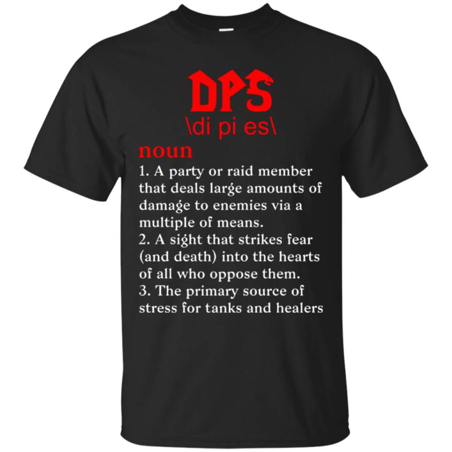 AGR DPS Damage Dealer Gamer Definition RPG T-Shirt