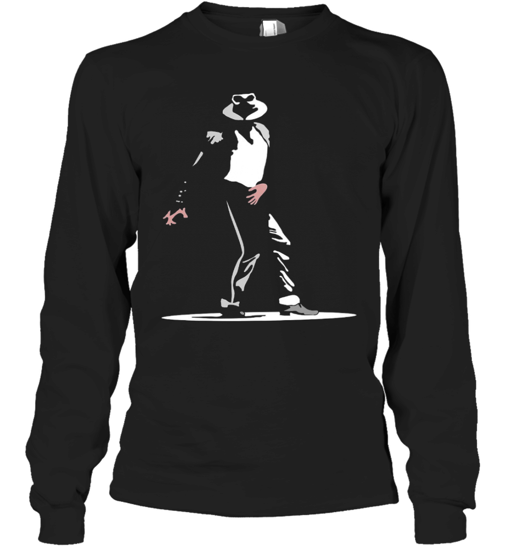 TornadoT Michael Jackson Illustration Black (M) 431 Long Sleeve