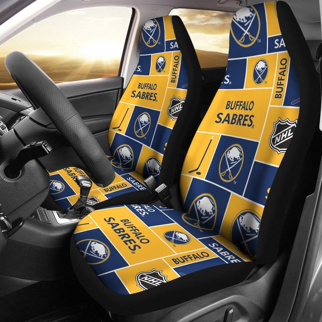 Buffalo Sabres Car Seat Covers 2pcs v3