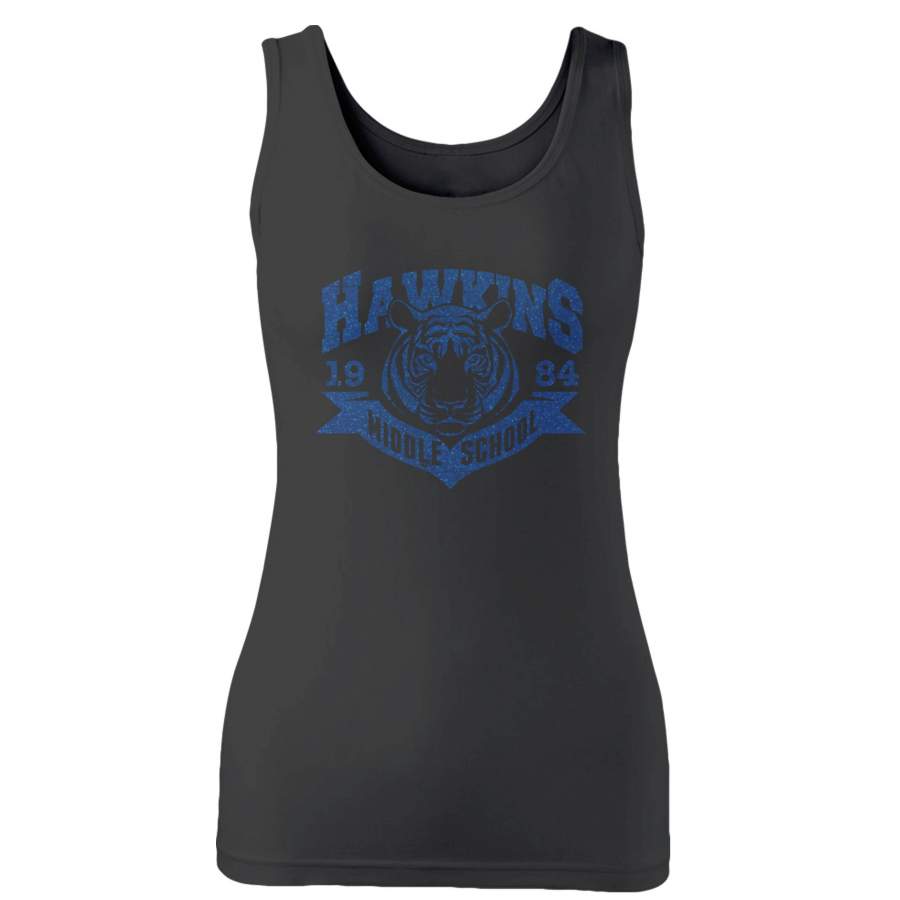 Hawkins Middle School Starnger Things Woman’s Tank Top