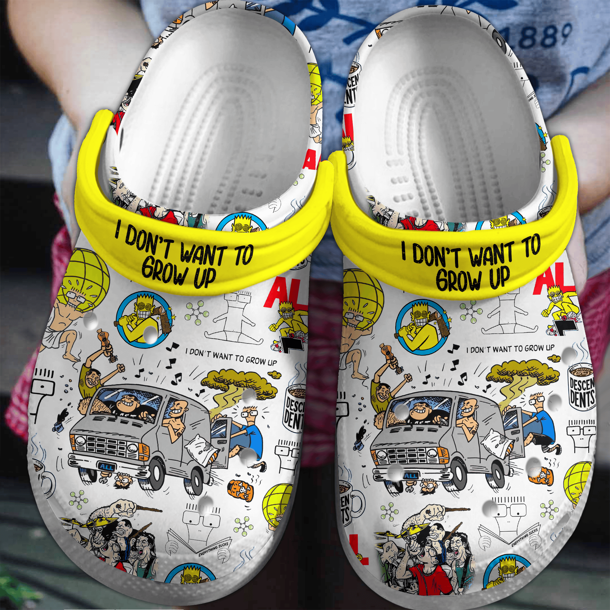 I Don’T Want To Grow Up Descendants Tv Series Crocss Clogs For Men Women And Kid Ttp2405455817