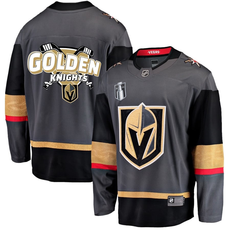 Vegas Golden Knights Champions of the Ice 2023 Stanley Cup Men Jersey – Black