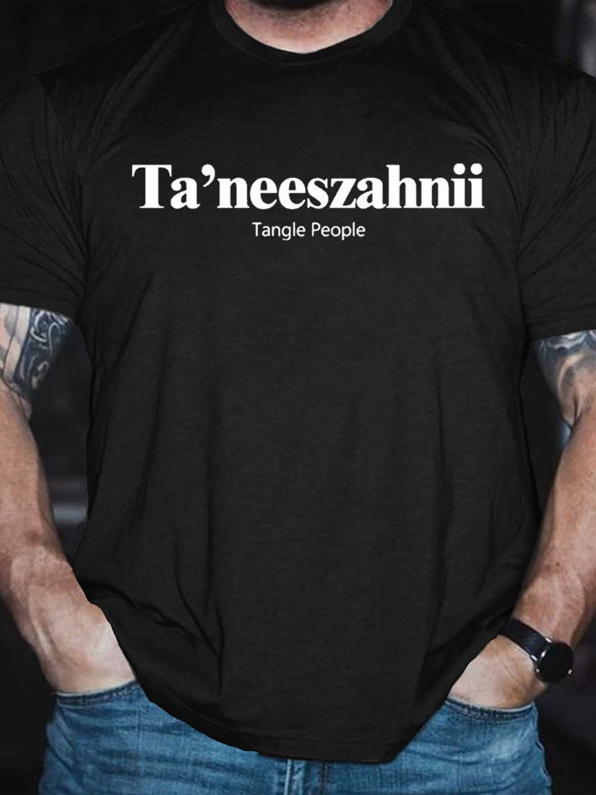 Men’S Ta’Neeszahnii Tangle People T-Shirt