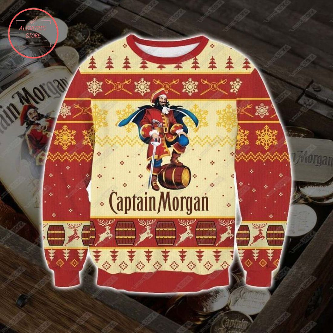 Captain Morgan Ugly Christmas Sweater