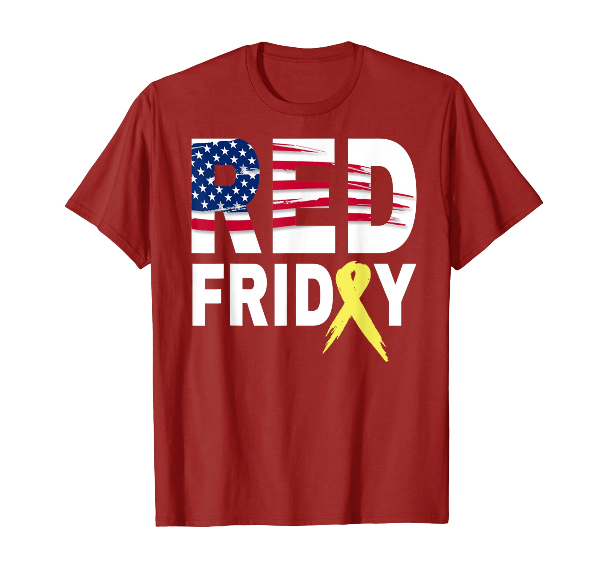 RED Friday R.E.D Military 4th July Independence Day Gift/Tee T-Shirt