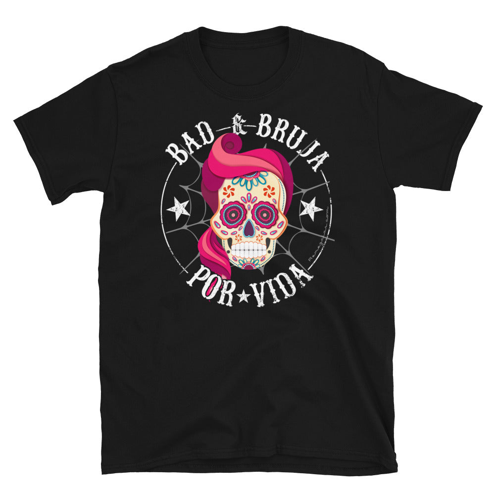 Bad & Brua Dia De Los Muertos Vintage T-Shirt