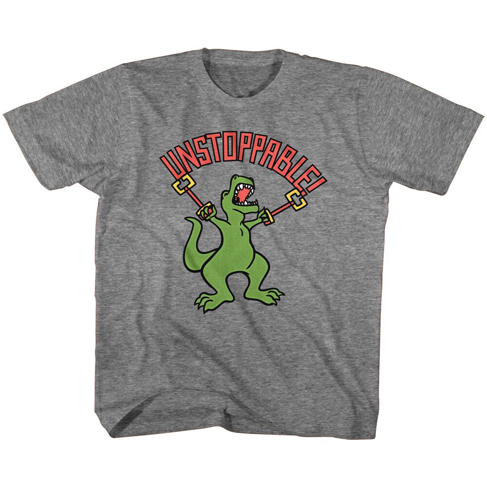 Youth/Toddler Unstoppable Dinosaur  S/S Funny Shirt